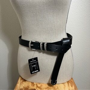 NWT Steve Madden Women’s Black Belt, size Small